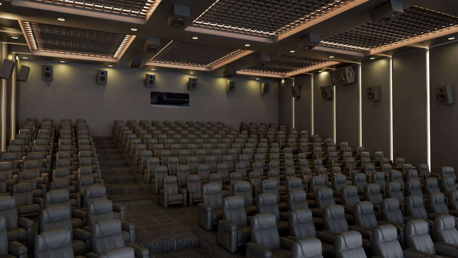 DTSX for IAB cinema speaker layout