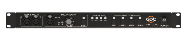 Audio IO (Input-Output) Box AIB-2000